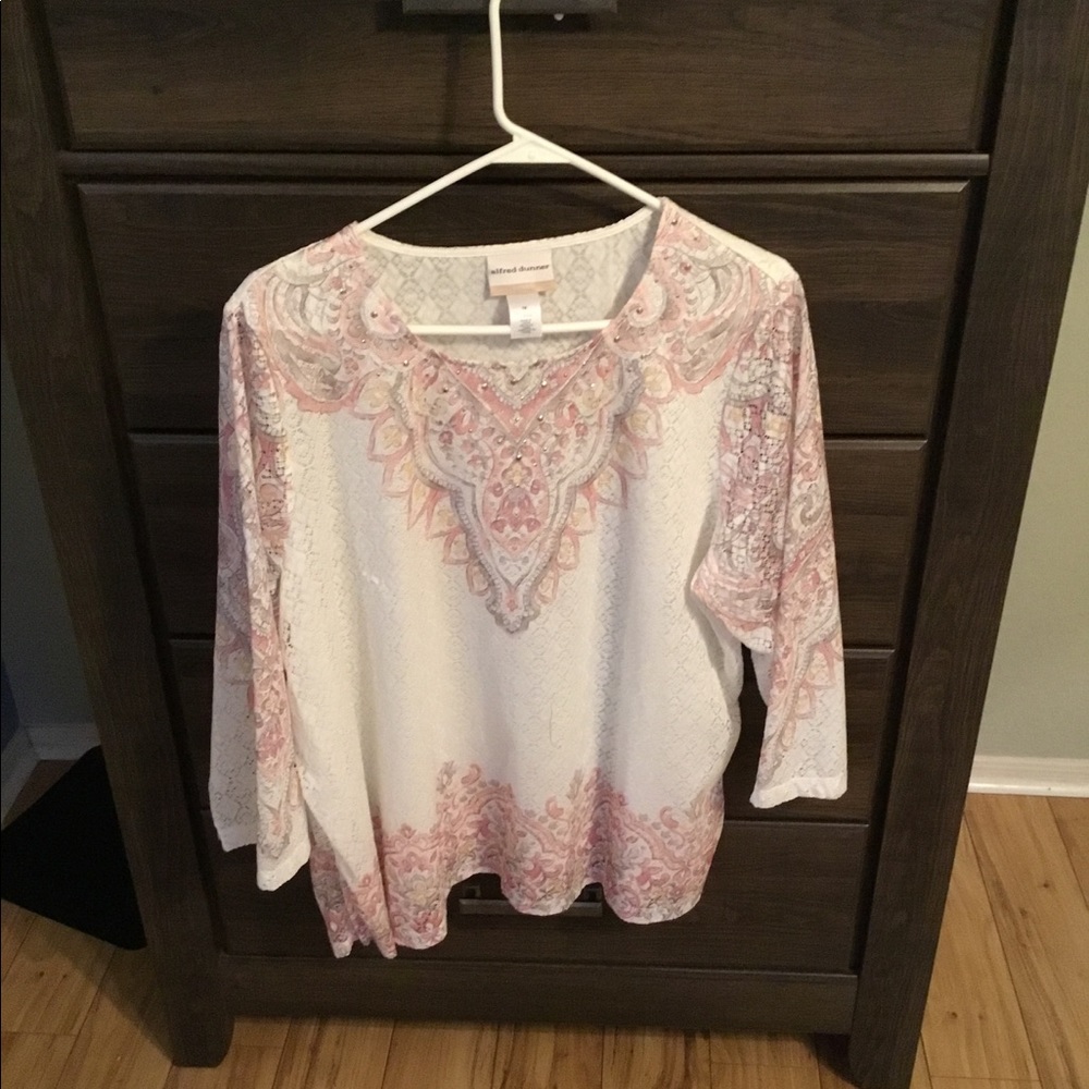 Alfred Dunner dressy blouse